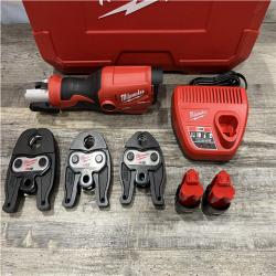 AS-IS Milwaukee 12-Volt Lithium-Ion FORCE LOGIC Copper Press Tool Kit