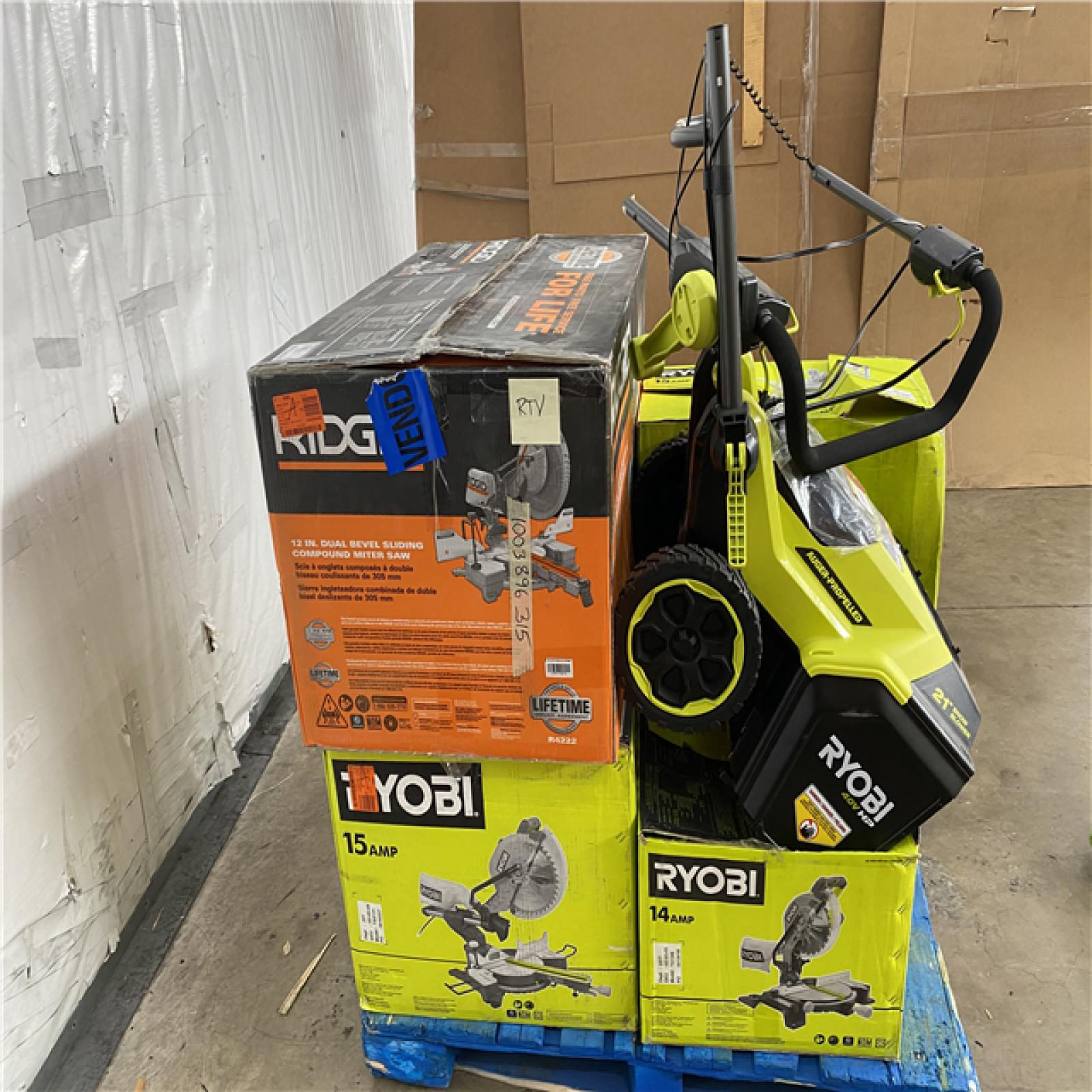 Houston Location AS IS - Tool Pallet