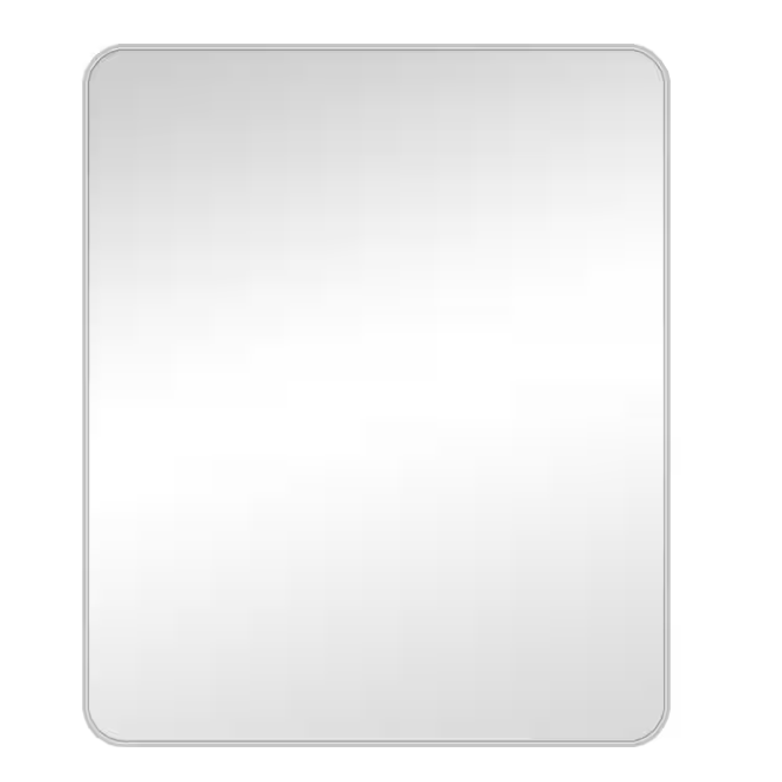 DALLAS LOCATION- GLACIER BAY Rectangular Framed Bathroom Vanity Mirror Brushed Nickel (14 Units) (Total Retail $840.00)