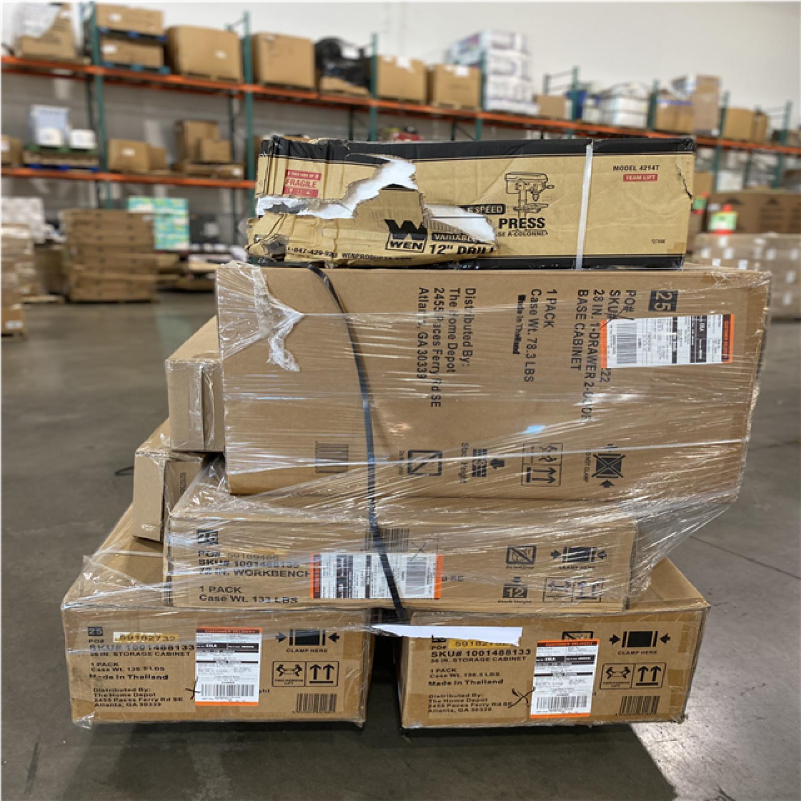 DALLAS LOCATION- AS-IS HOME IMPROVEMENT PALLET