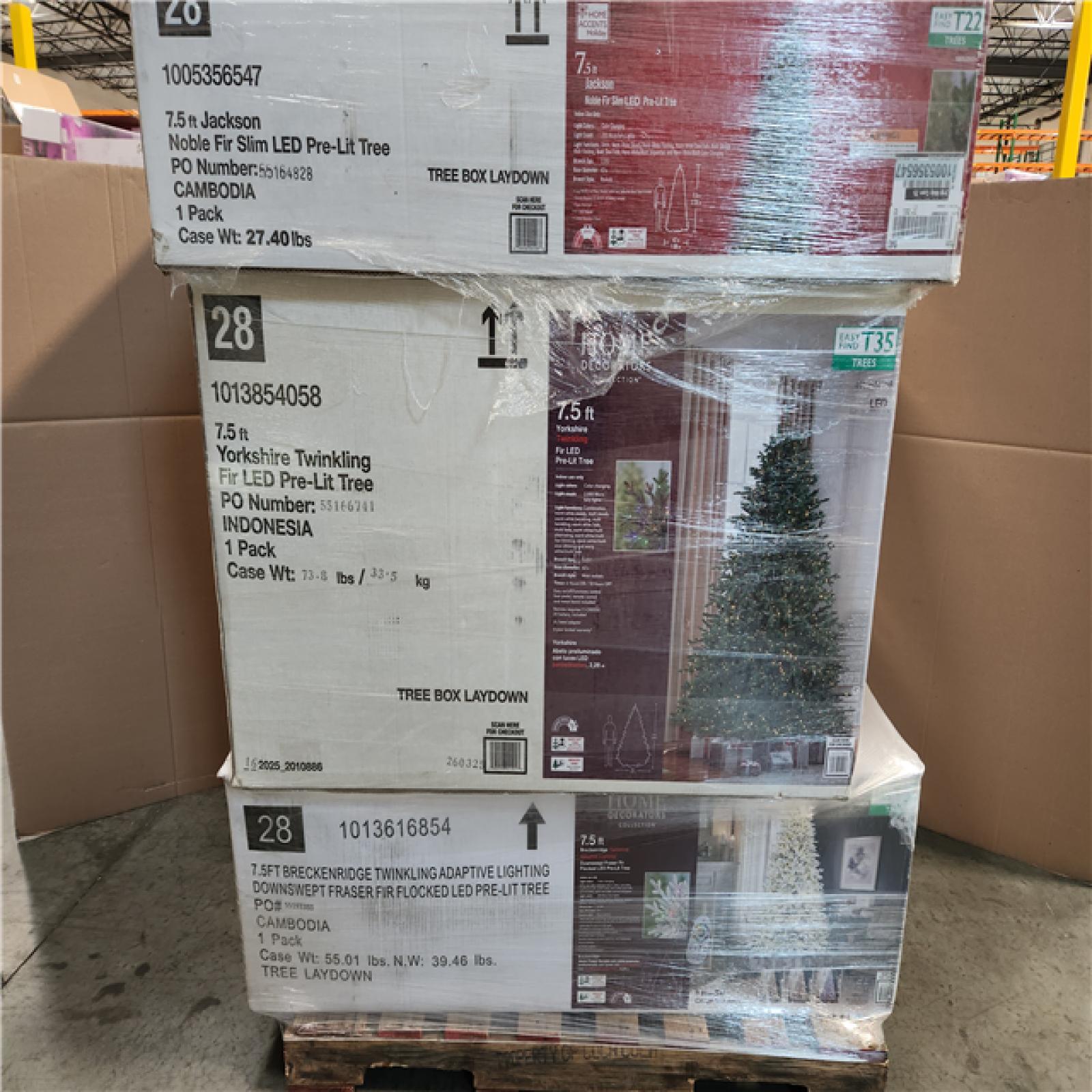 California AS-IS Holiday Pallet