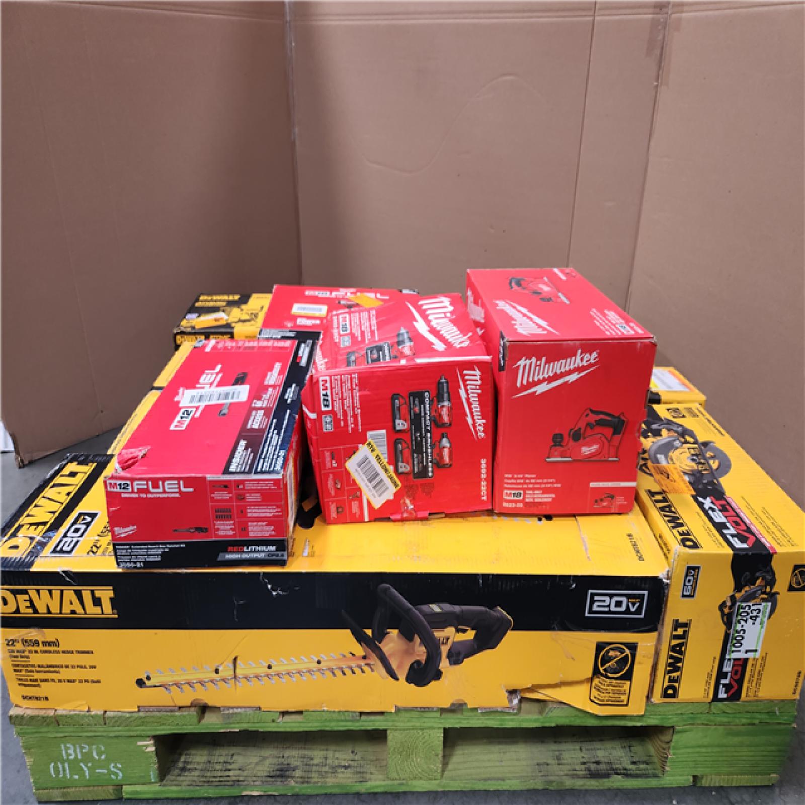 CALIFORNIA AS-IS TOOL PALLET