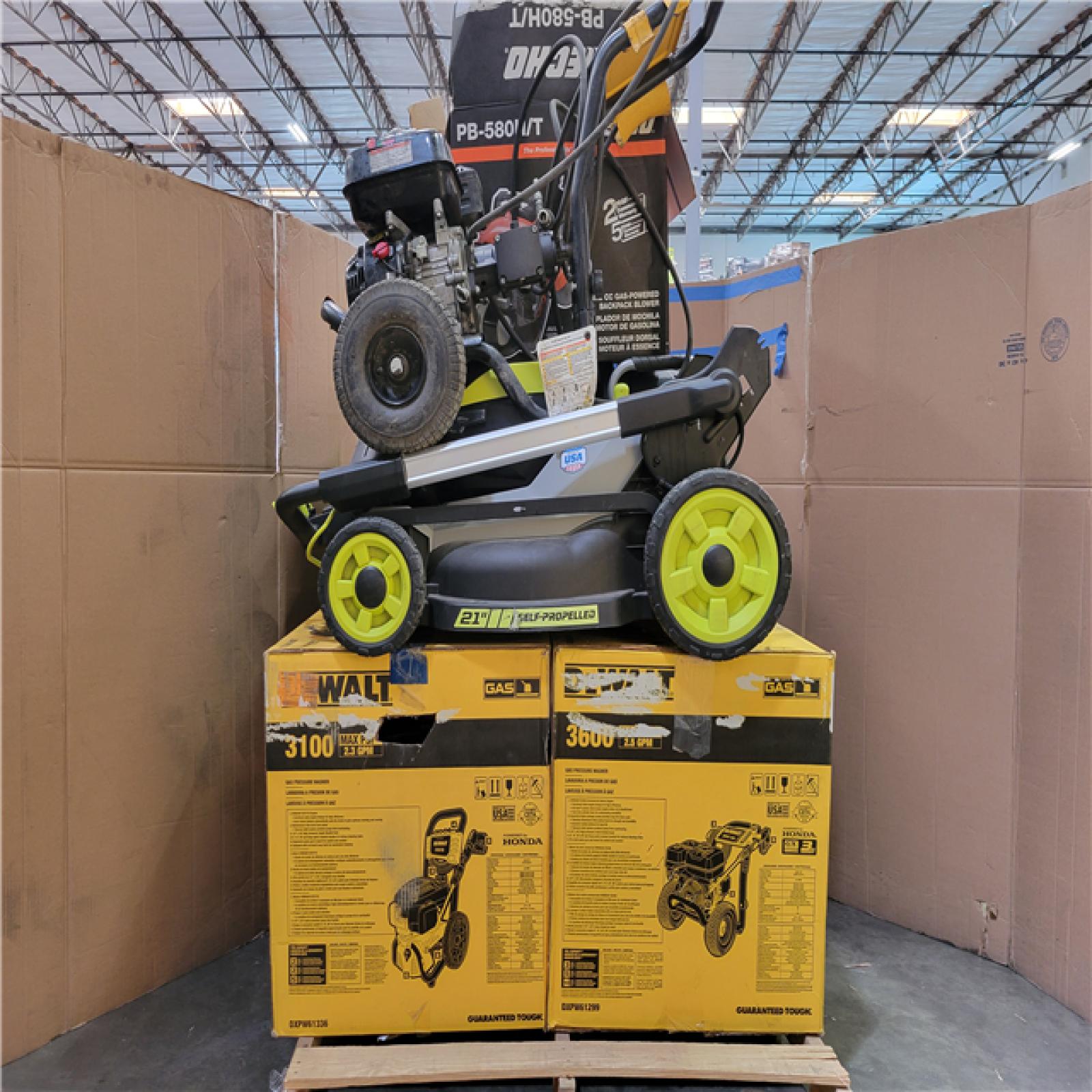 CALIFORNIA AS-IS OUTDOOR POWER EQUIPMENT