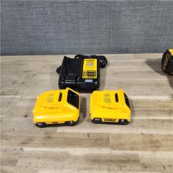 HOUSTON LOCATION - AS-IS DEWALT 4 TOOL COMBO KIT W/ (2) BATTERY & CHARGER