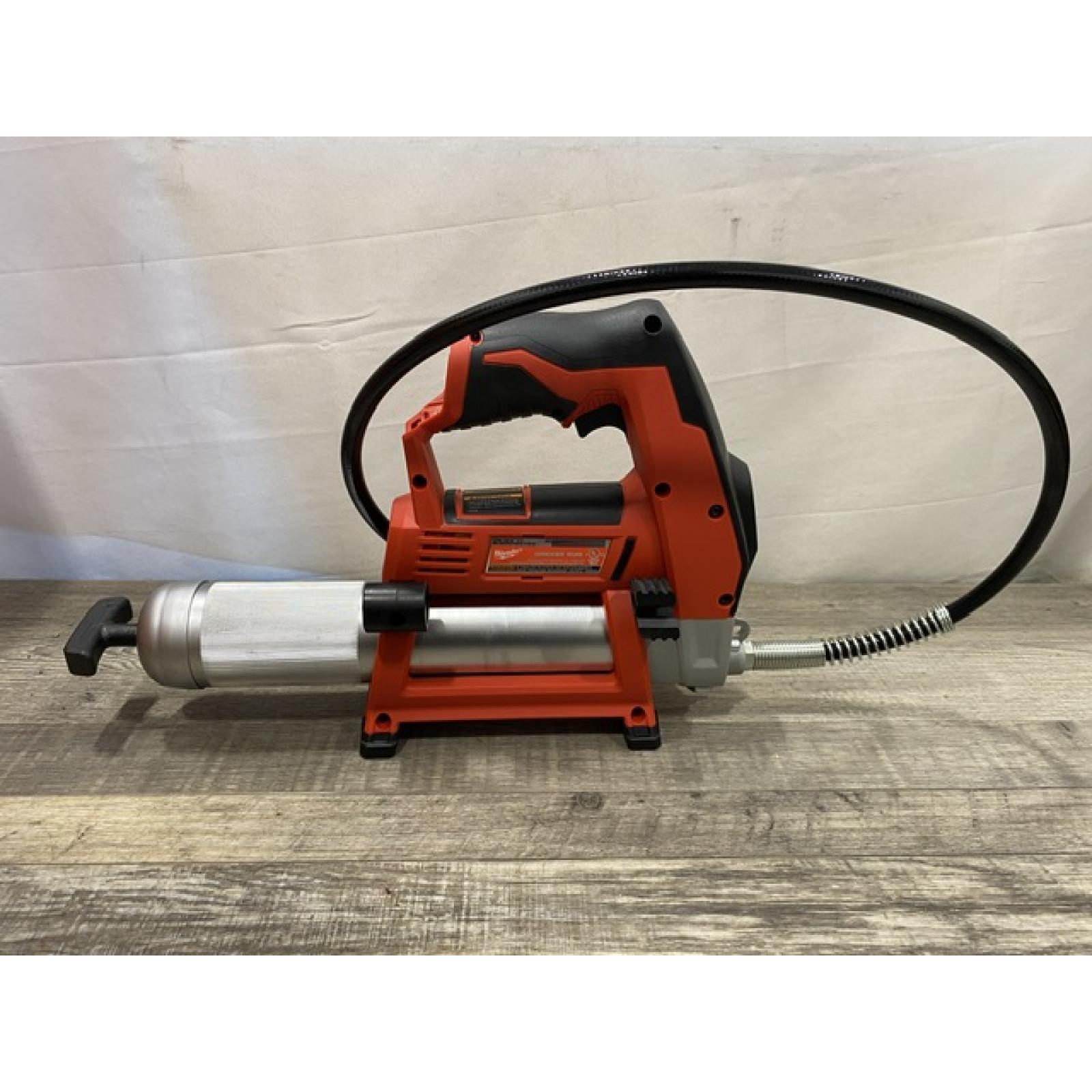 AS-IS Milwaukee 12V Lithium-Ion Cordless Grease Gun (Tool-Only)
