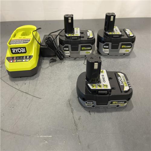 AS-IS - RYOBI ONE+ 18V Lithium-Ion HIGH PERFORMANCE Starter Kit