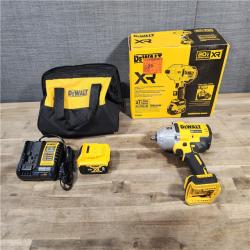 HOUSTON LOCATION - AS-IS (APPEARS LIKE NEW) Dewalt 20V MAX Lithium-Ion Cordless 1/2 in. Impact Wrench Kit