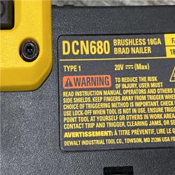 AS-IS DEWALT 20V MAX XR 18 Gauge Brad Nailer Kit