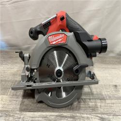 AS-IS Milwaukee FUEL 18V Lithium-Ion Brushless Cordless 6-1/2 in. Circular Saw (Tool-Only)