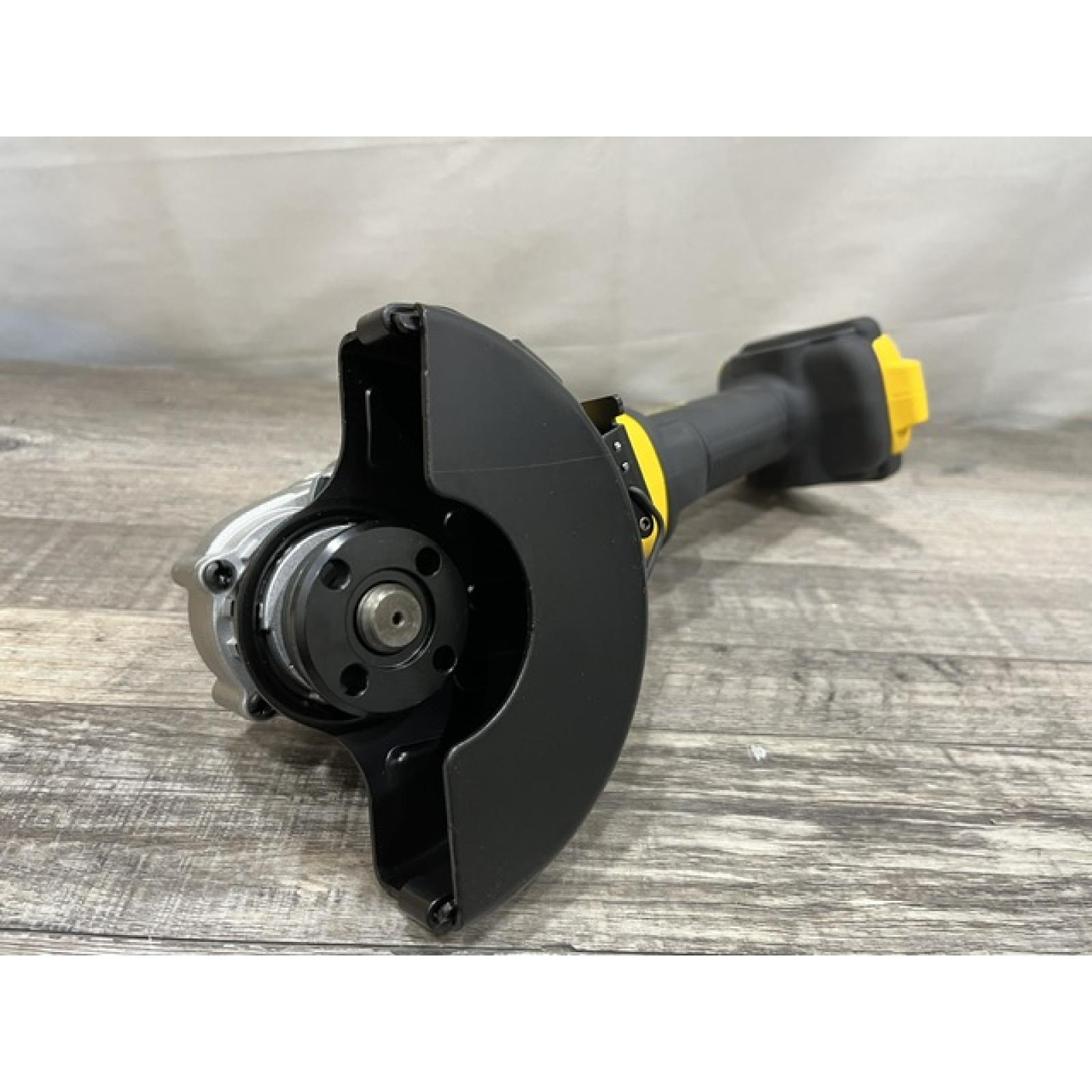AS-IS DEWALT 20-Volt MAX Cordless Brushless 4-1/2 in. Angle Grinder with Slide Switch (Tool Only)