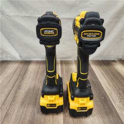 AS-IS- DEWALT 20V MAX XR Hammer Drill/ Impact Driver Kit