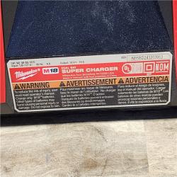 HOUSTON LOCATION - AS-IS Milwaukee 48-59-1815 M18 18V Dual Bay Simultaneous Super Charger (TOOL ONLY)