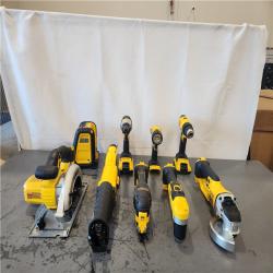 AS-IS- DEWALT 20V MAX Lithium-Ion Cordless 9-Tool Combo Kit