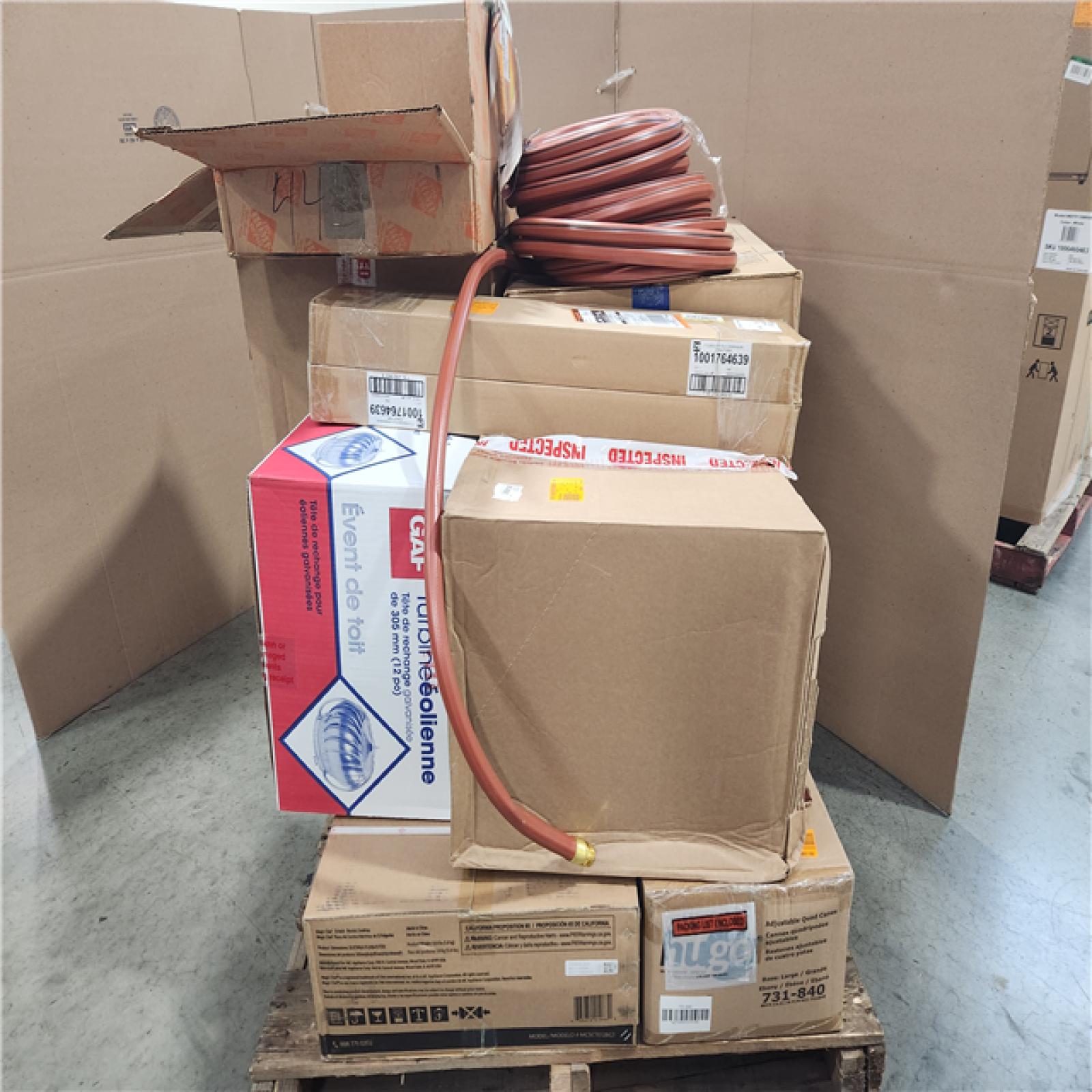 CALIFORNIA AS-IS HOME IMPROVEMENT PALLET