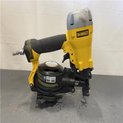 AS-IS - DeWalt 1-3/4 in. 15 Degree Pneumatic Coil Roofing Nailer