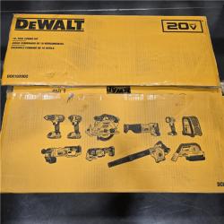 AS-IS DEWALT 20V MAX Lithium-Ion Brushed Cordless (10-Tool) Combo Kit
