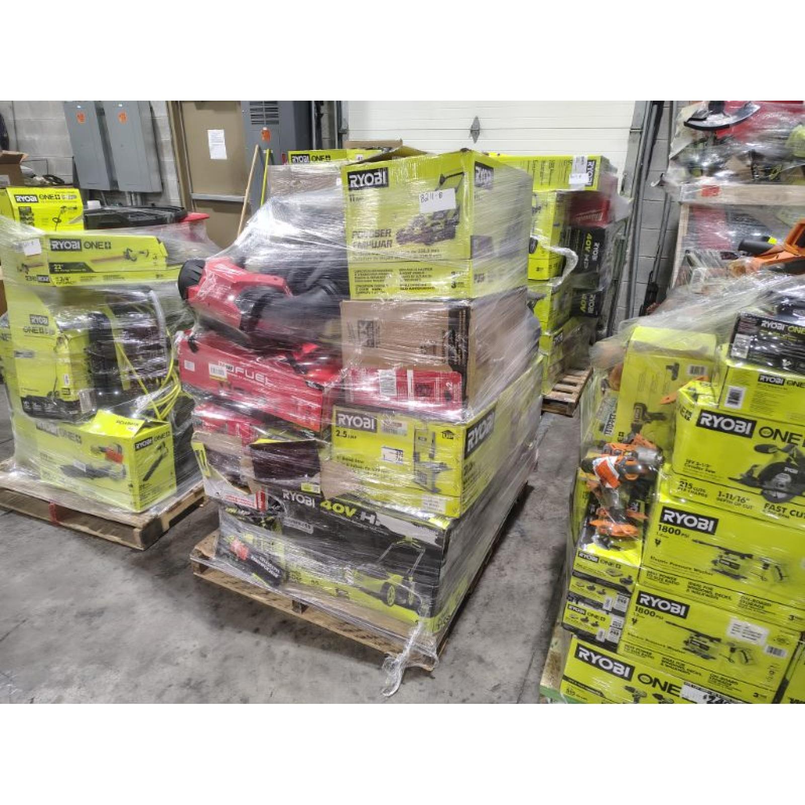 Pittston Location As-Is Power Tools Partial Truckload (10 Pallets) 8211-B