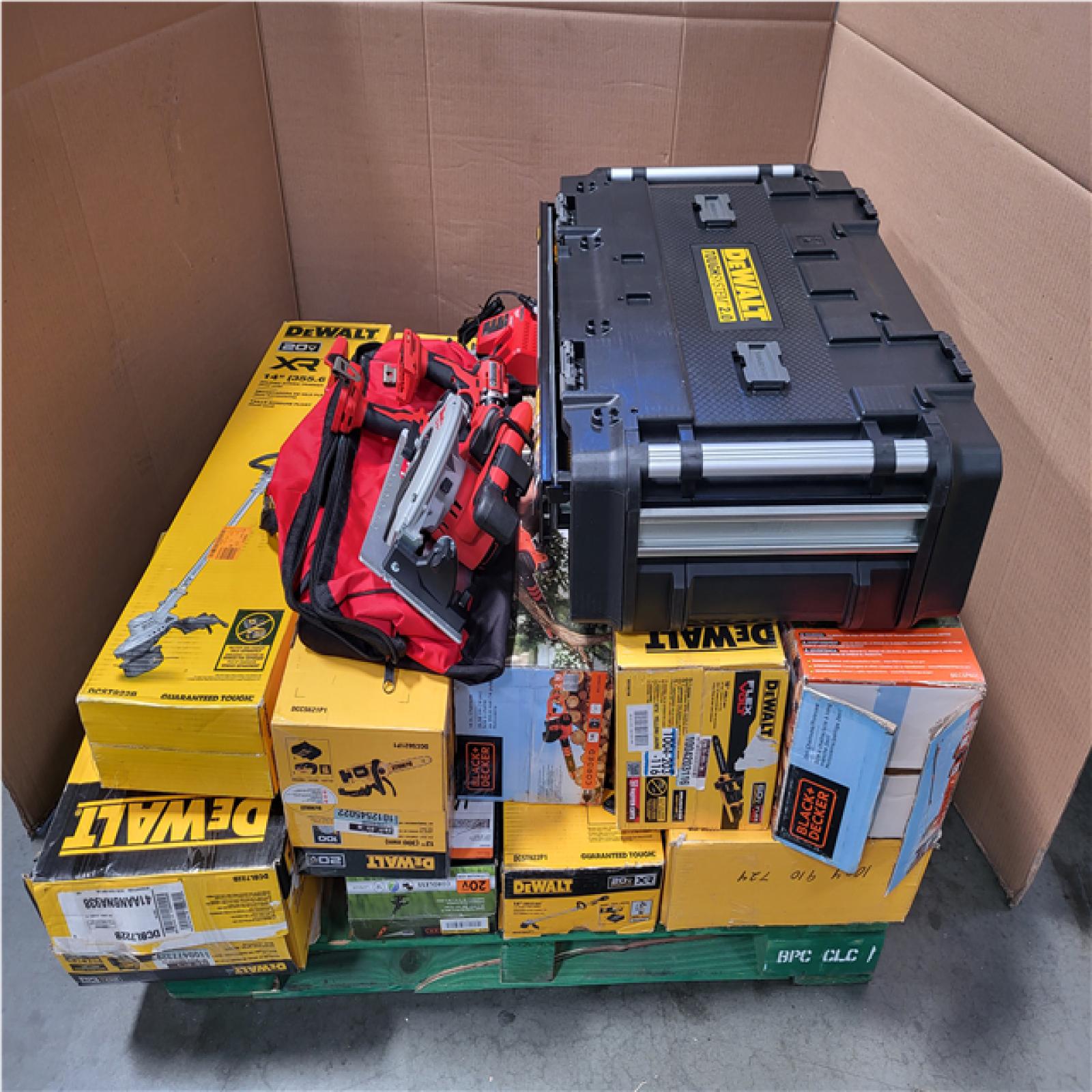 CALIFORNIA AS-IS TOOL PALLET