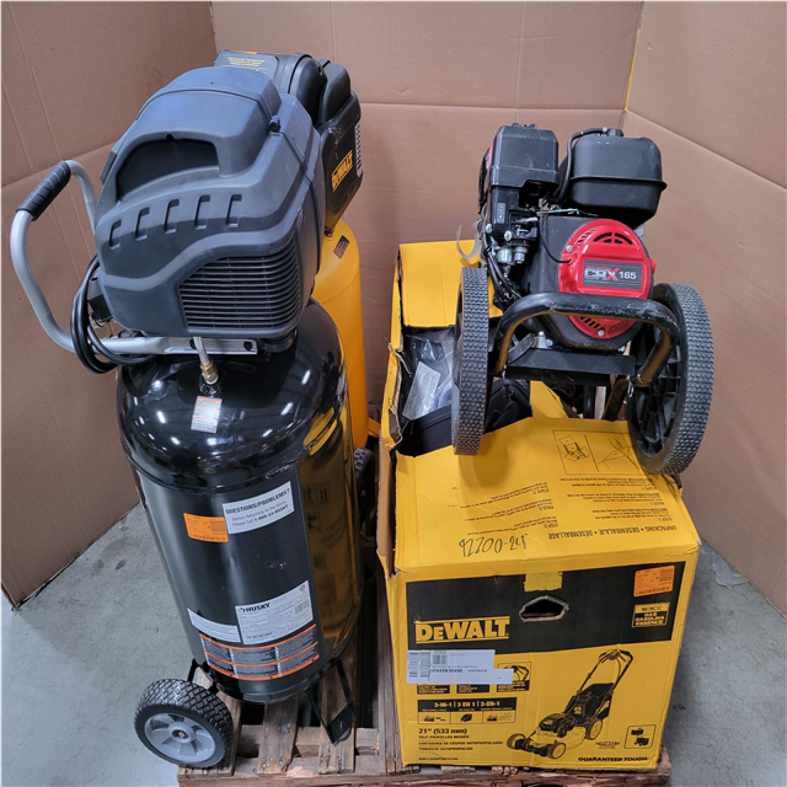 CALIFORNIA AS-IS OUTDOOR POWER EQUIPMENT