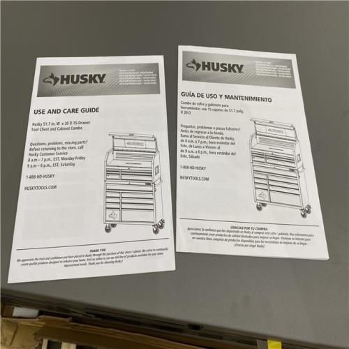 Houston Location AS IS - Husky 15 Drawer Tool Chest