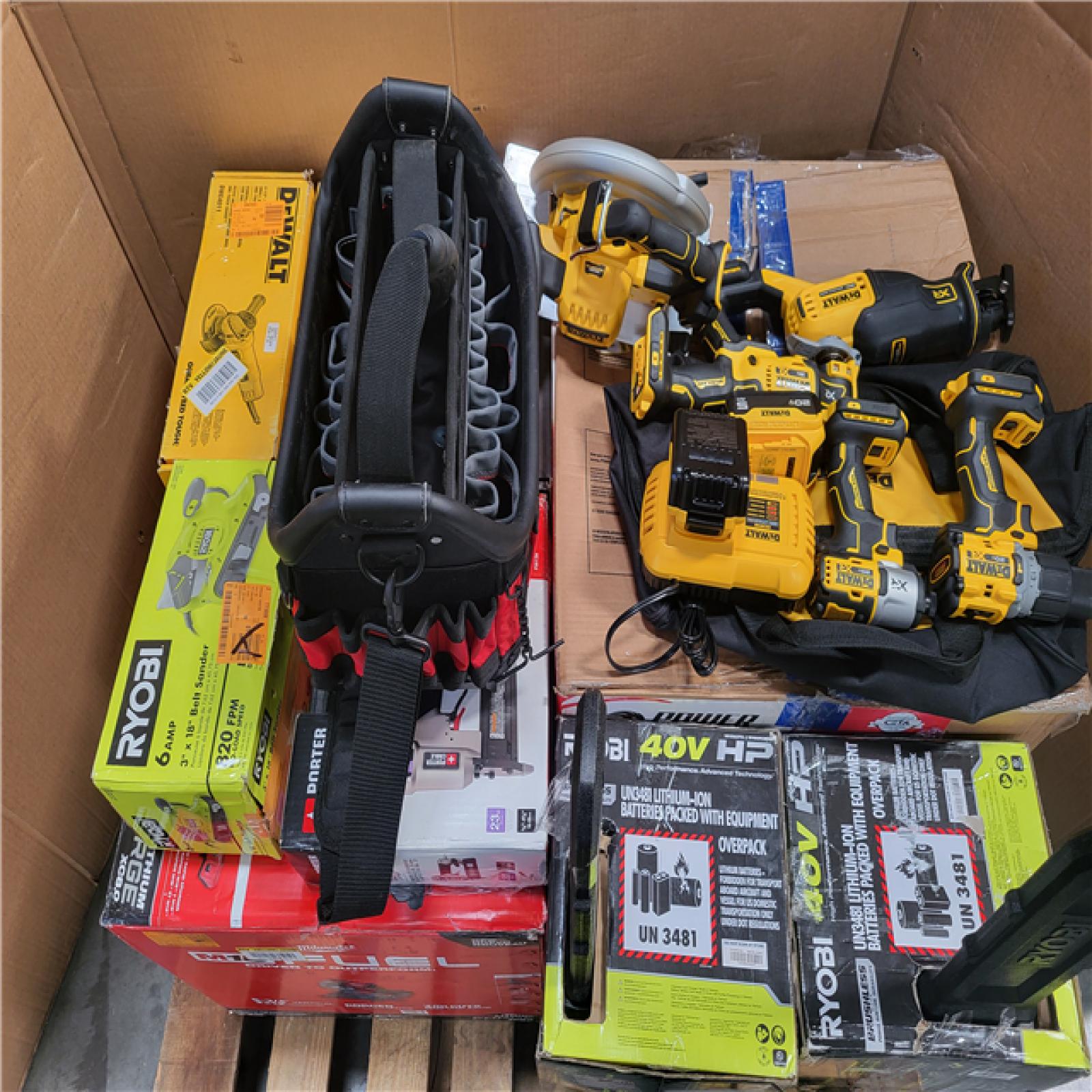 CALIFORNIA AS-IS TOOL PALLET