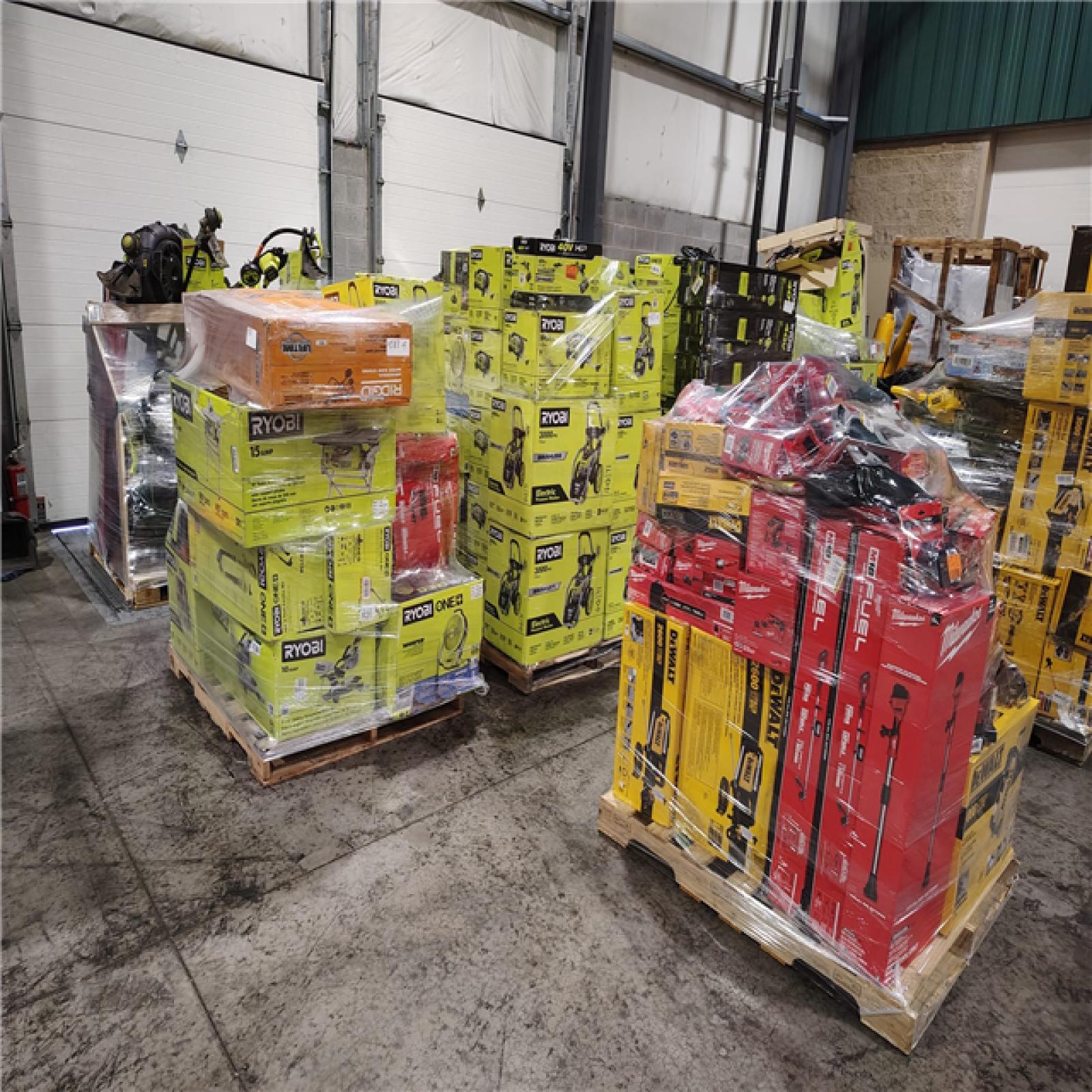 Pittston Location As-Is Power Tools Partial Truckload (10 pallets) 4583-A