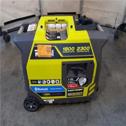 California AS-IS Ryobi 2300 Inverter Generator - Appears in Like-New Condition