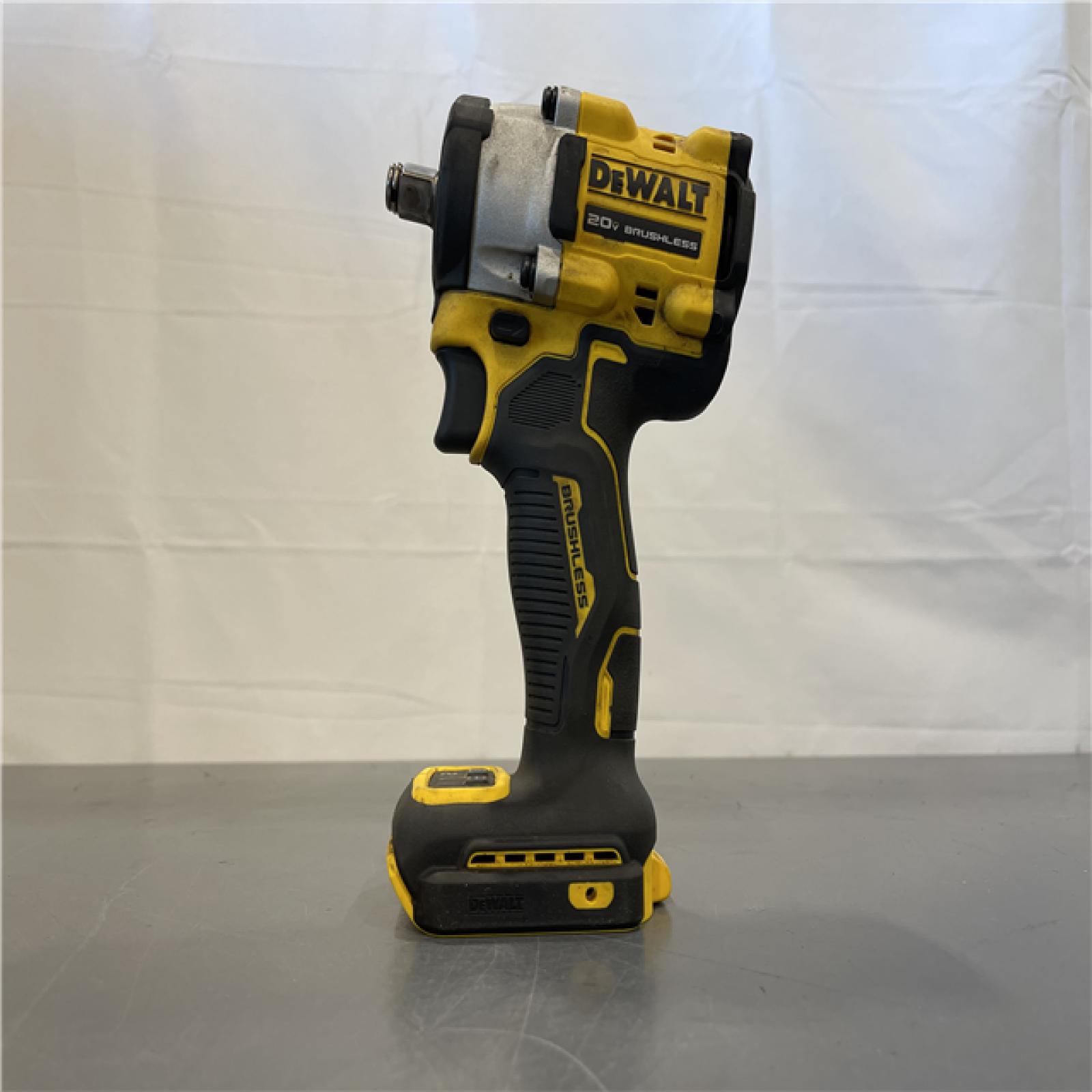 AS-IS - DEWALT ATOMIC 20V MAX Cordless Brushless 1/2 in. Variable Speed Impact Wrench (Tool Only)