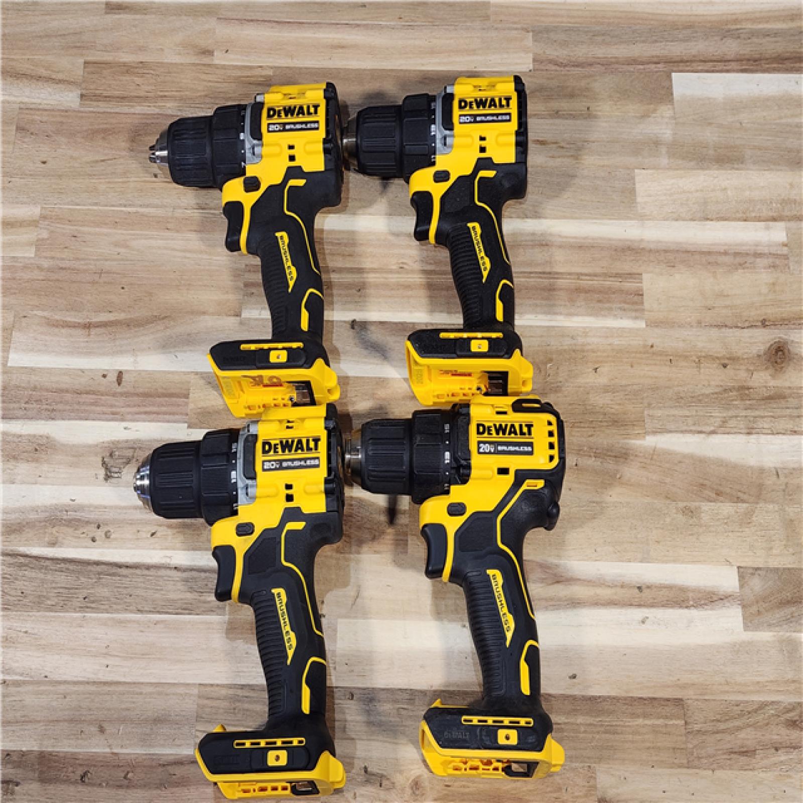 HOUSTON LOCATION - AS-IS DEWALT 4 TOOL COMBO