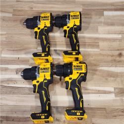 HOUSTON LOCATION - AS-IS DEWALT 4 TOOL COMBO
