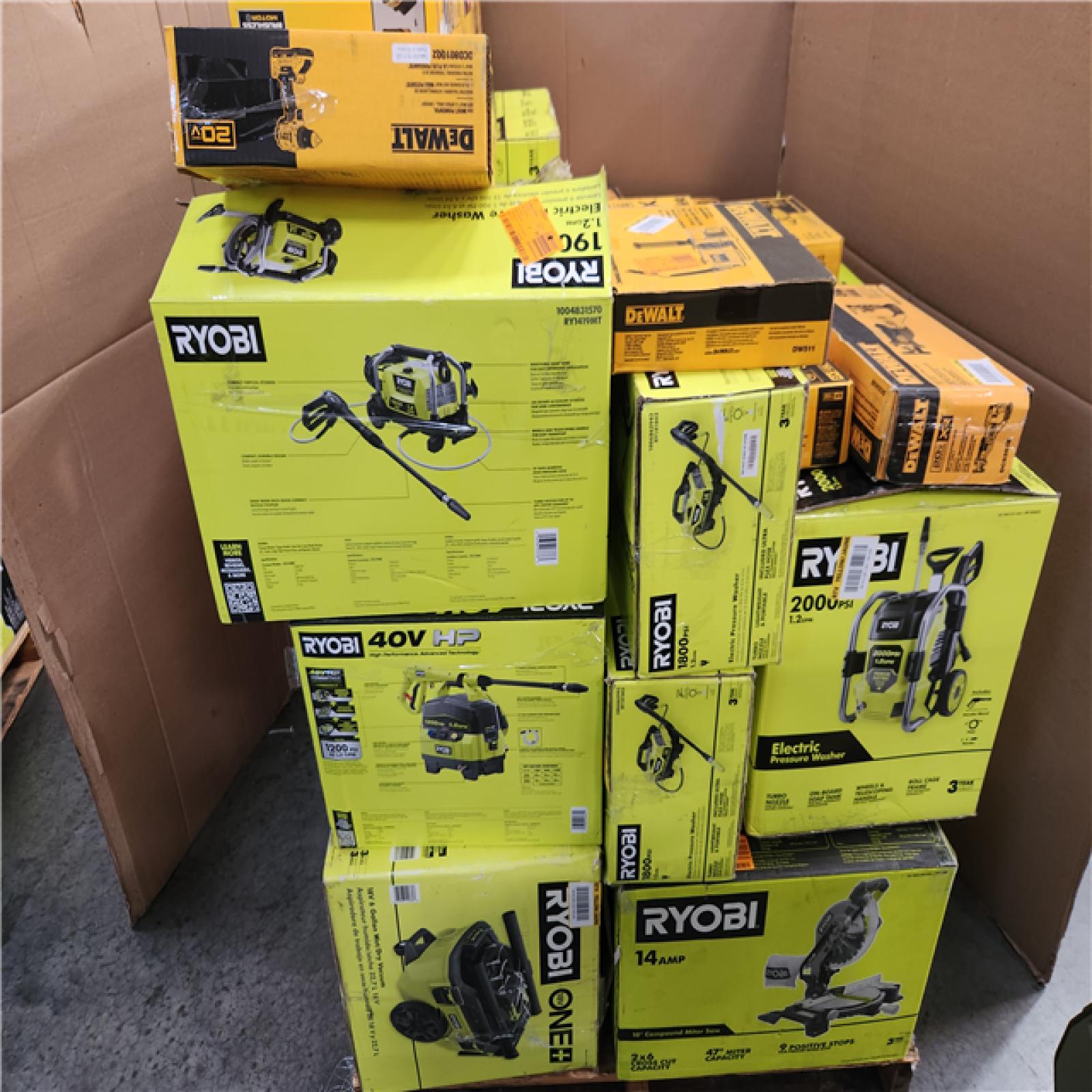 CALIFORNIA AS-IS TOOL PALLET