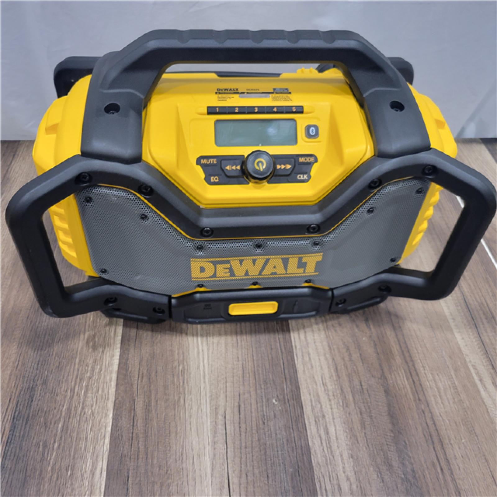 AS-IS DEWALT Bluetooth Charger Radio
