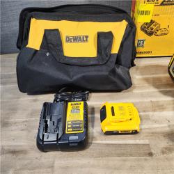 HOUSTON LOCATION - AS-IS DeWalt 15 GA ANGLED FINISH NAILER KIT W/ BATTERY & CHARGER
