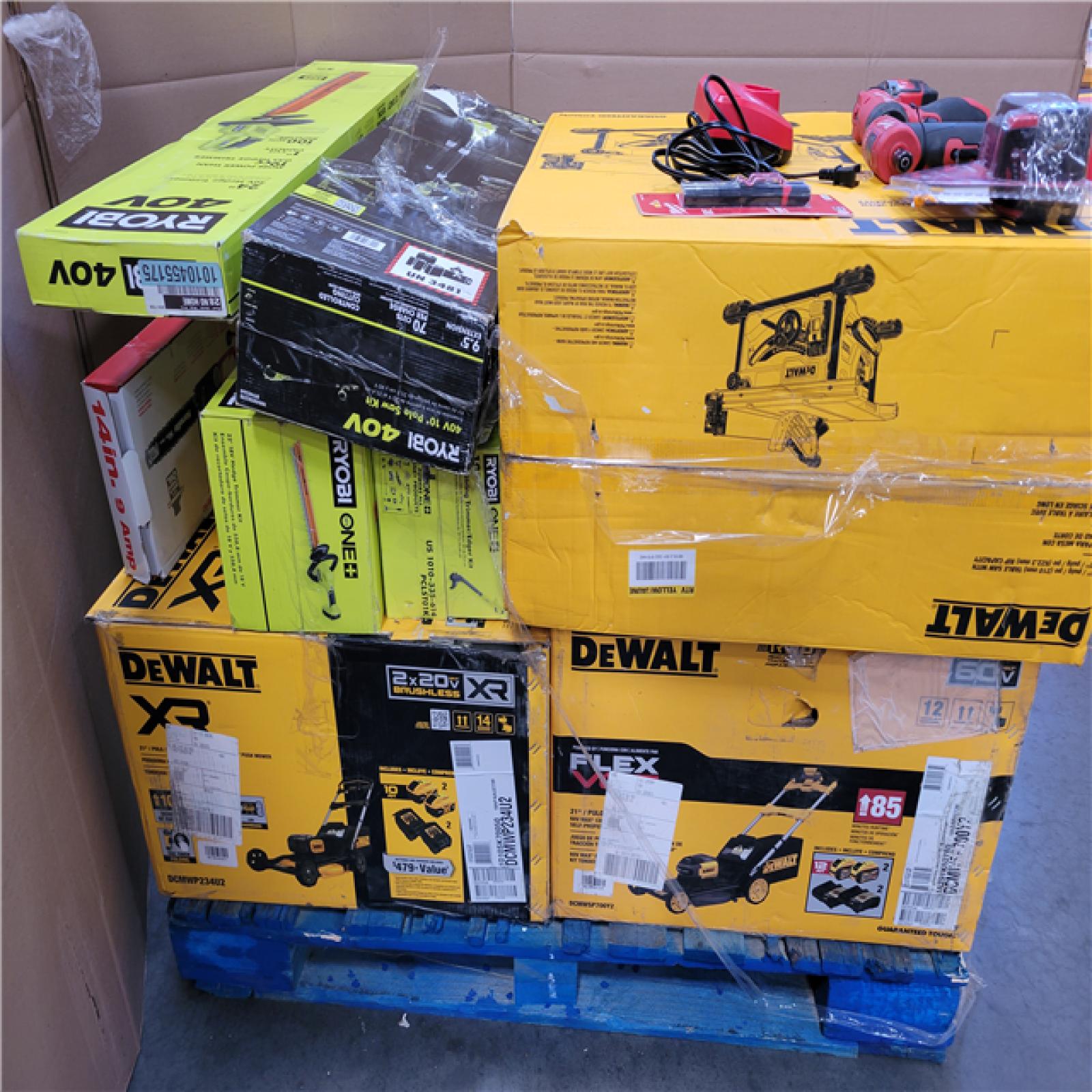 CALIFORNIA AS-IS TOOL PALLET