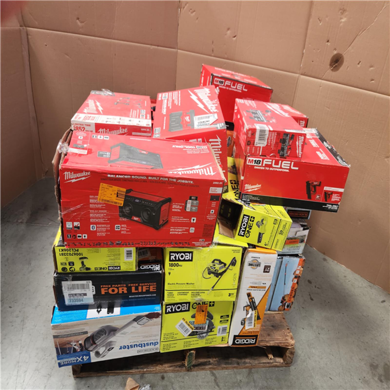 CALIFORNIA AS-IS TOOL PALLET