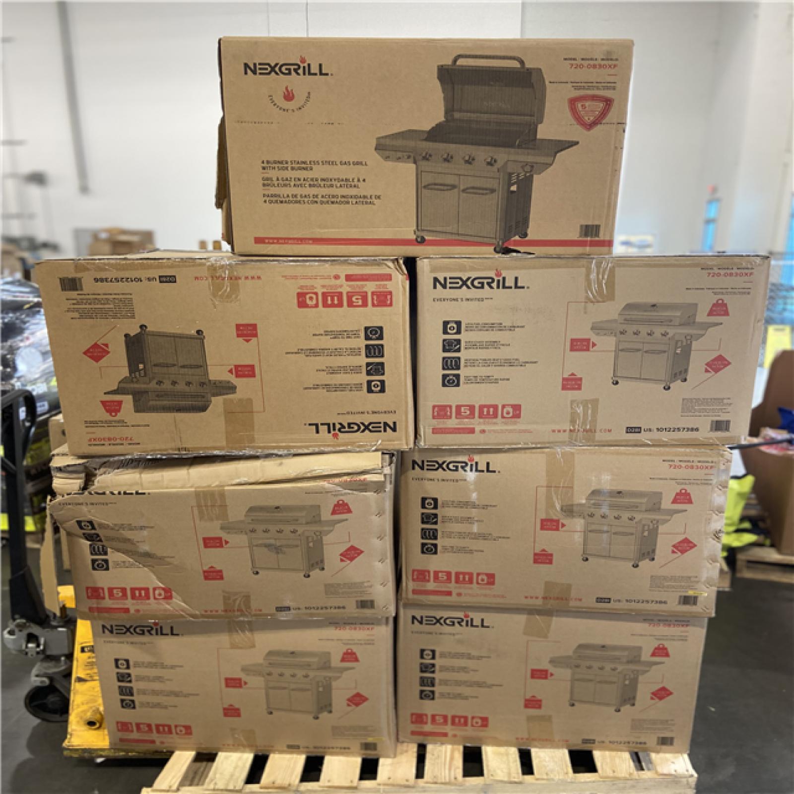 DALLAS LOCATION - GRILL PALLET (7 UNITS)