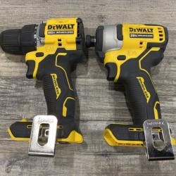 AS-IS DEWALT ATOMIC 20-Volt MAX Lithium-Ion Cordless Combo Kit