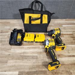 HOUSTON LOCATION - AS - IS DEWALT 2 TOOL COMBO KIT W/ (2) BATTERY & CHARGER