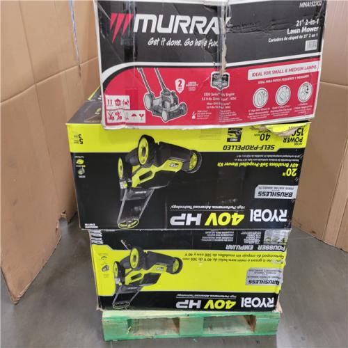 CALIFORNIA AS-IS OUTDOOR POWER EQUIPMENT