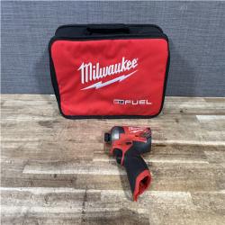 Houston Location AS-IS Milwaukee FUEL SURGE 12V Lithium-Ion Brushless Cordless 1/4 in. Hex Impact Driver (Tool-Only)