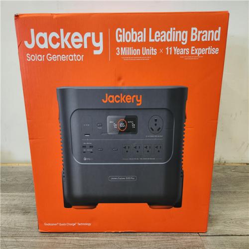 Phoenix Location NEW Jackery Solar Generator Explorer 2000 Plus 2042.8Wh/ 3000W Model No. Je-2000C (SEALED)