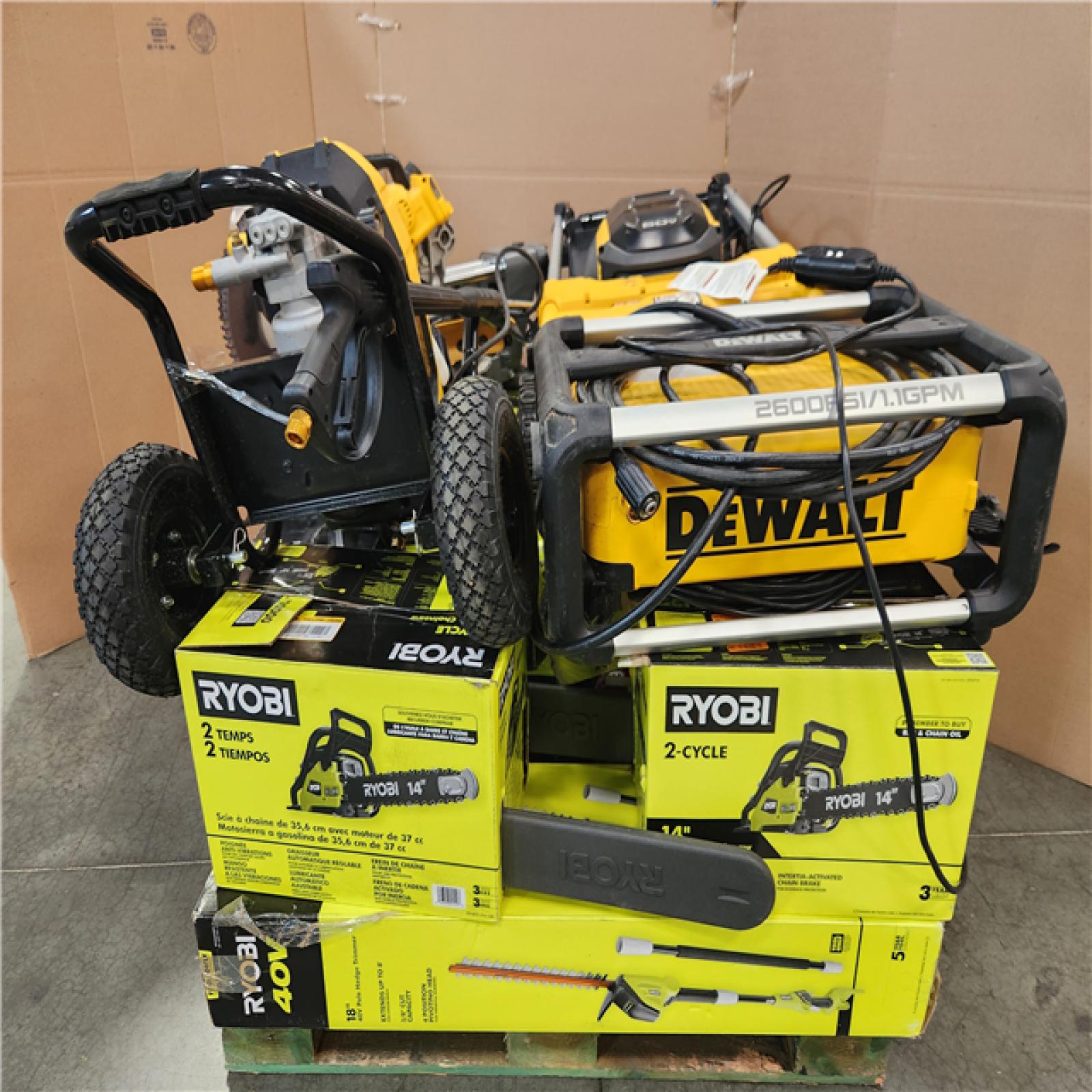 CALIFORNIA AS-IS TOOL PALLET