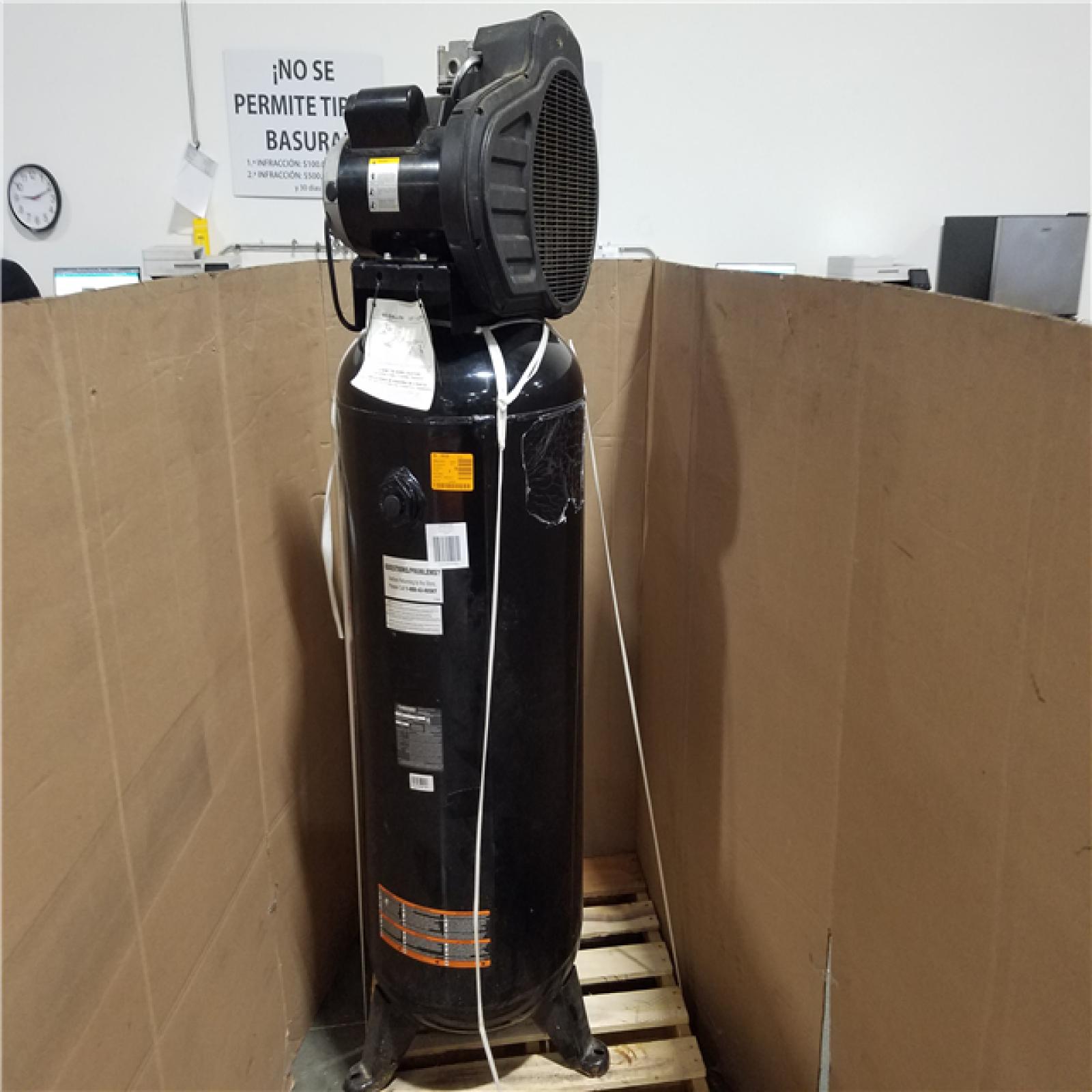 CALIFORNIA AS-IS HUSKY 175 PSI AIR COMPRESSOR
