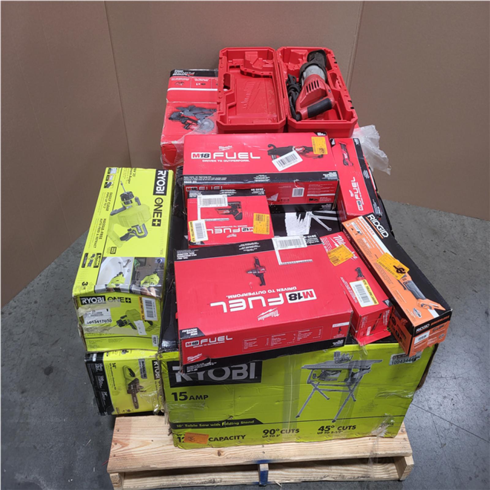 CALIFORNIA AS-IS TOOL PALLET