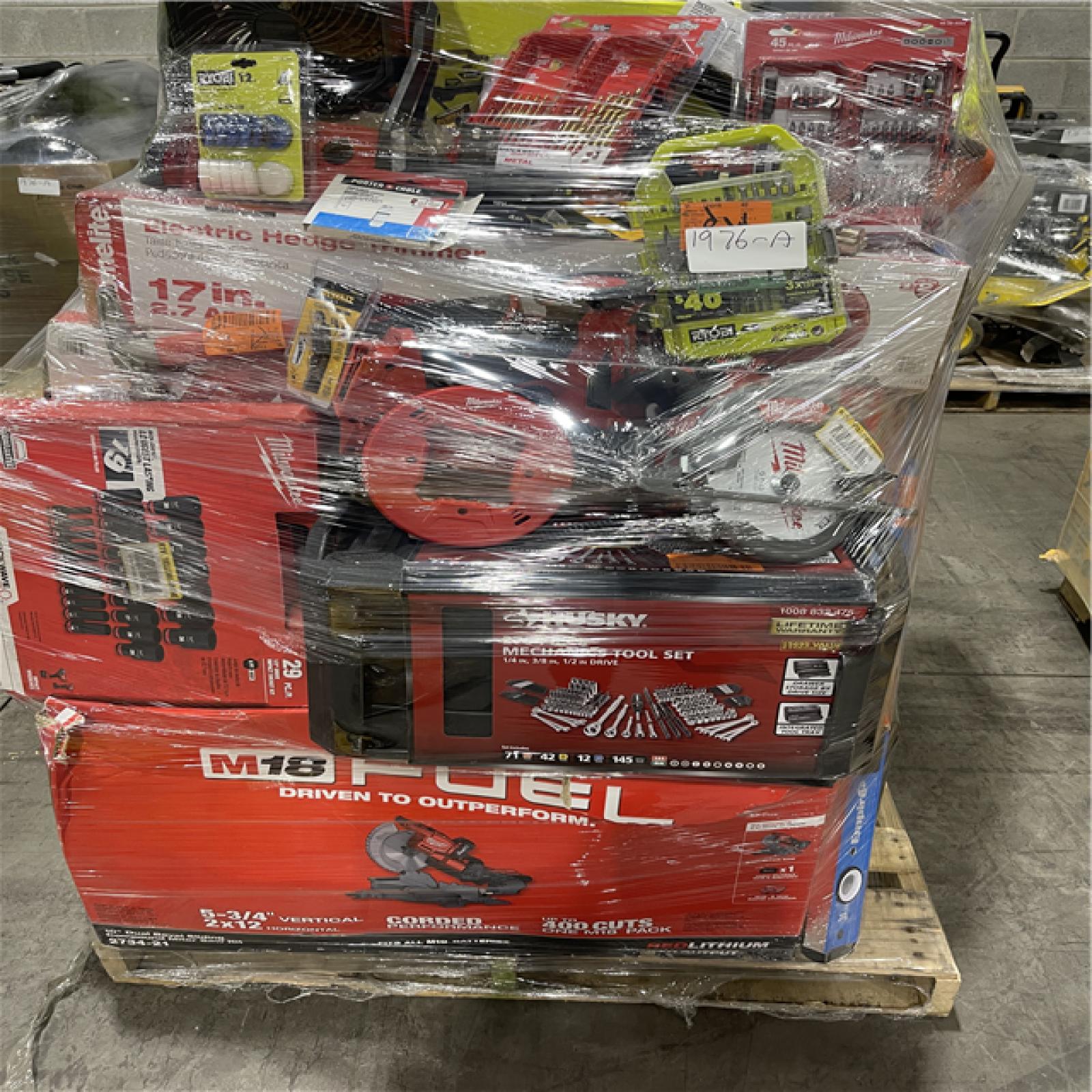 Pittston Location As-Is Power Tools Partial Truckload (10 pallets) 1976-A