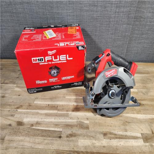 HOUSTON LOCATION - AS-IS M18 FUEL 18V Lithium-Ion Brushless Cordless 6-1/2 in. Circular Saw (Tool-Only)