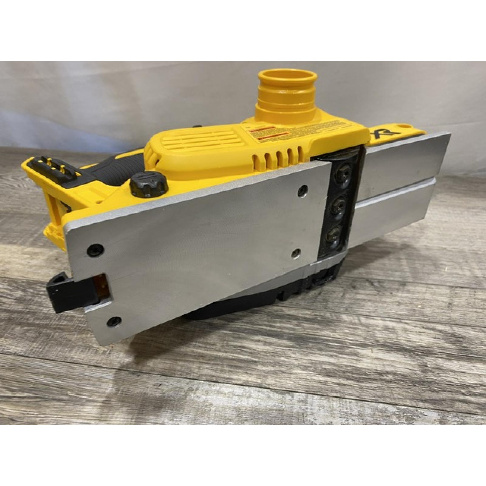 AS-IS DEWALT 20V MAX XR Cordless Brushless 3-1/4 in. Planer (Tool Only)