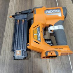 GOOD RIDGID  18V Brushless Cordless 18-Gauge 2-1/8 in. Brad Nailer (Tool Only) with CLEAN DRIVE Technology