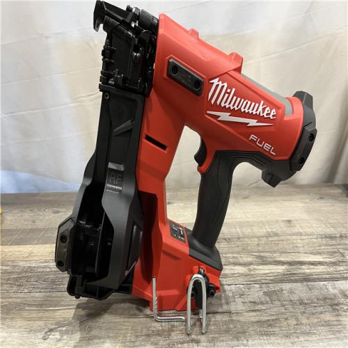 AS-IS Milwaukee FUEL 18-Volt Lithium-Ion Brushless Cordless Coil Roofing Nailer (Tool Only)