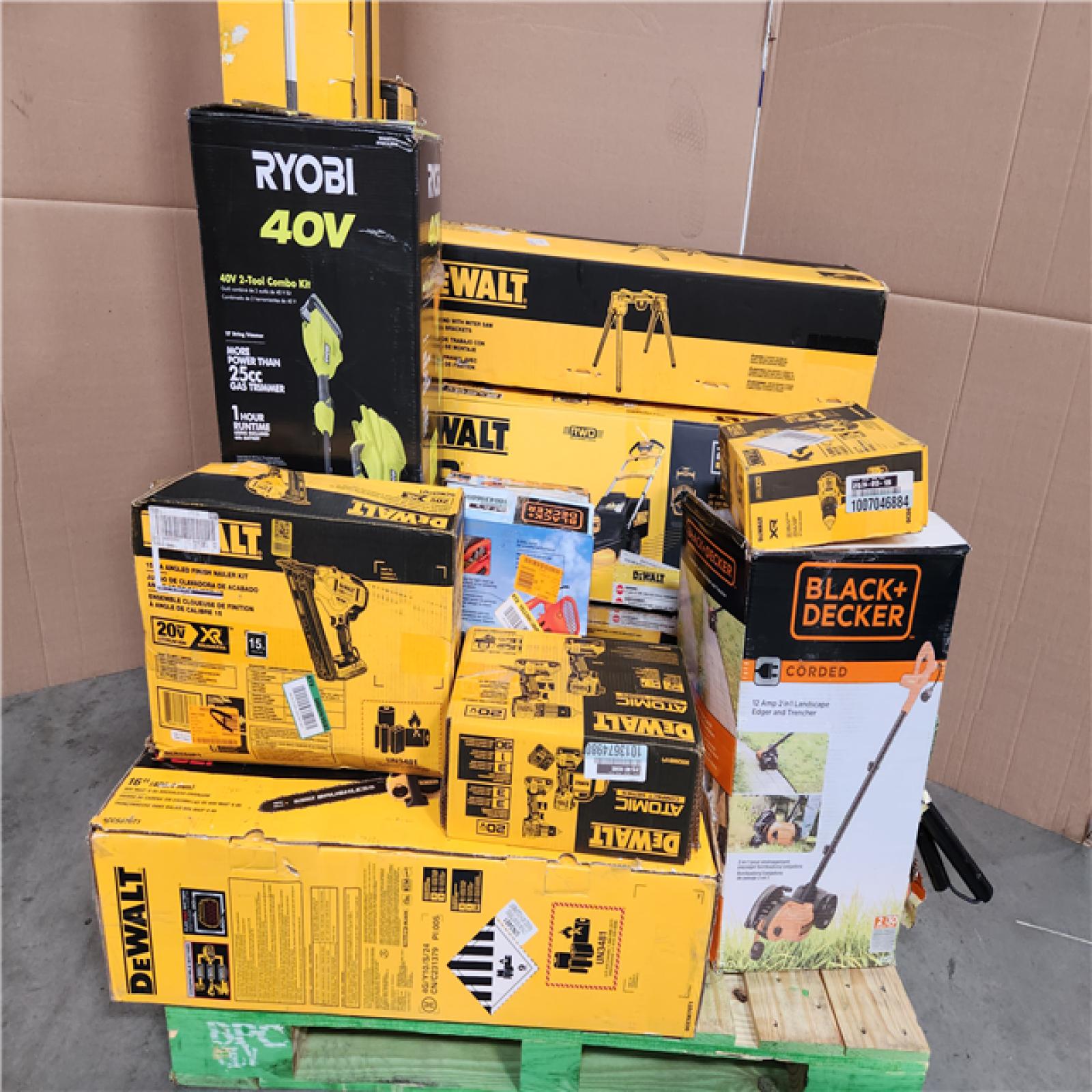 CALIFORNIA AS-IS TOOL PALLET
